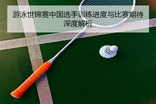 游泳世锦赛中国选手训练进度与比赛期待深度解析